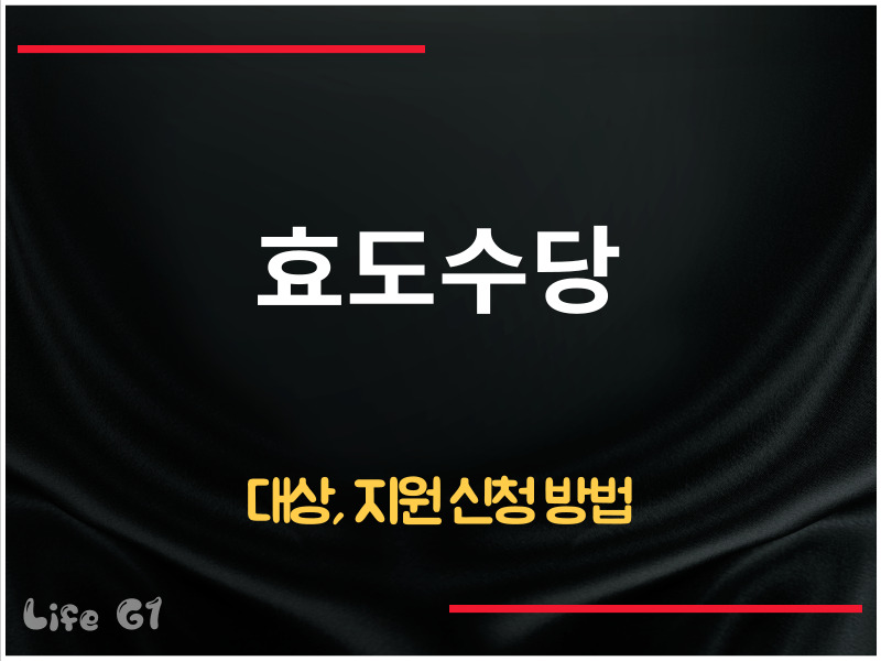 효도수당 대상